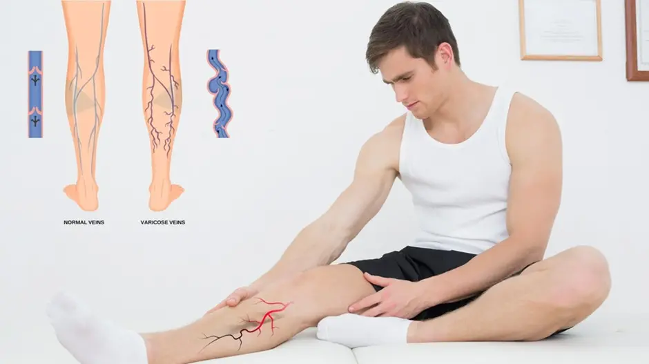 Doctor performing procedure